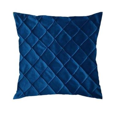 Imagem de Capa de almofada cantone  azul marinho jolitex ternille