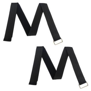 Imagem de 2 peças 2773806 correia compatível com motor de pesca Minn Kota, alça de fixação de 84 cm para Minn Kota Fortrex, Powerdrive, Ultex Trolling Motor, alça de fixação para barcos