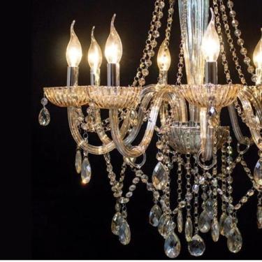 Imagem de Lâmpada vela lisa 127V 25W E12 Fosca bico torto kit com 10 - NARDES, O