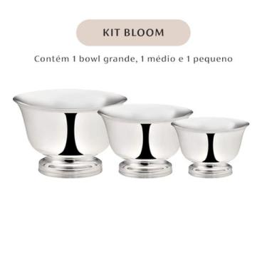 Imagem de Bowl Pequeno Bloom + Bowl Médio Bloom + Bowl Grande Bloom - St James