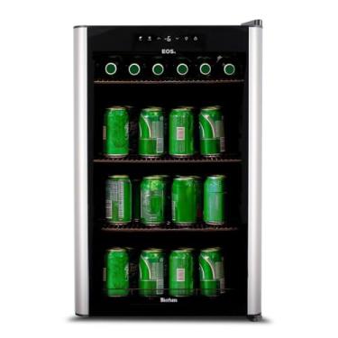 Imagem de Cervejeira Eos Bierhaus 76 Litros Frost Free com Compressor e Porta de Vidro com Inox Ece80 110v