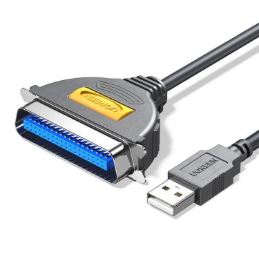 Imagem de Cabo de impressora USB para porta paralela UGREEN 3m para impressora antiga
