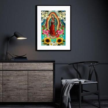 Imagem de Quadro Mexicano Nossa Senhora De Guadalupe - 60x48cm - Quadros On-line