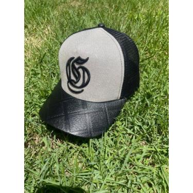 Imagem de Boné Gifts Trucker branco com brilho