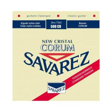 Imagem de Encordoamento Violão Nylon Savarez New Cristal Corum 500CR