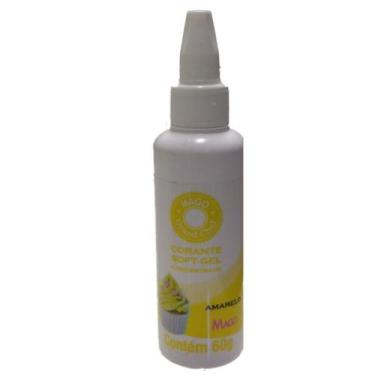 Imagem de Corante SoftGel Amarelo 60g Mago