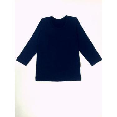 Imagem de Blusa térmica infantil de alta qualidade - EGE BABY, Azul, 4