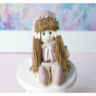 Imagem de Boneca mini infantil - luiza / vestido. - CKD CONFECCOES, Rose liso