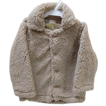 Imagem de Jaqueta / Casaco Luxo Menino Pelo Inverno Katita Kids 2778, Marrom, 1 