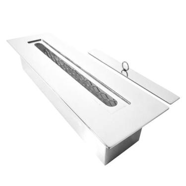 Imagem de Queimador Ecológico Para Lareira A Álcool 40cm Inox 304 - Magic Fire