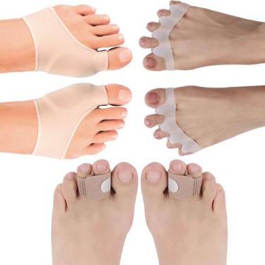 Imagem de Kit 3 Pares Protetor Corretor Joanete alivio da dor Cód-101 - SWG, BEG