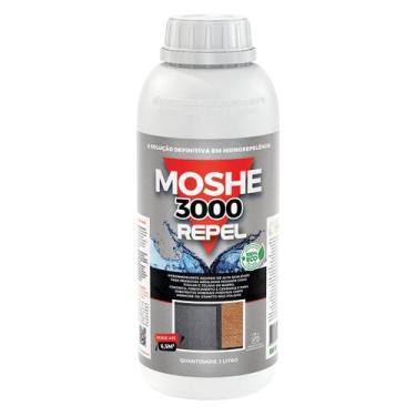 Imagem de Hidrorrepelente Para Superfície Mineral Moshe 3000 Repelente De Água -