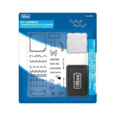 Imagem de Jogo De Carimbos Transparentes Planner Tilibra, Tilibra-345679