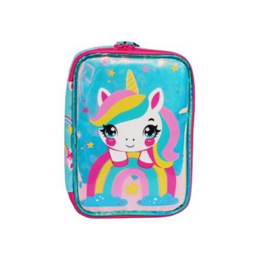 Imagem de Estojo Box Rabisk Teen Unicórnio RKU5005E Cor: Verde