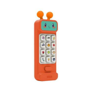 Imagem de Baby Phone Brinquedo 2 em 1 Mordedor Mácio Telefone com +50 Sons Senso
