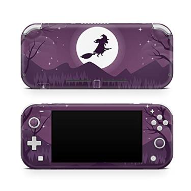 Imagem de Tacky Design Halloween Decal Skin Compatible with Nintendo Switch Lite Skin Wrap, Witch Skin for Nintendo Switch Lite Cover, Premium Vinyl 3M Full Wrap Decal.