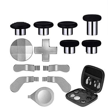 Imagem de 14IN1 Metal Alloy Thumbsticks Trigger D-Pads Button Set for XBOX One Elite Series 2 ( model 1797 ) Controller - Sliver