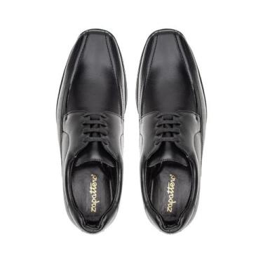 Imagem de Sapato Social Masculino Maxx Smart 3007 Preto - Zapattero