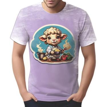 Imagem de Camiseta Camisa Tshirt Chefe Ovelhinha Cozinheira Cozinha 1 - Enjoy Sh