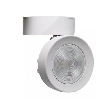 Imagem de Spot Sobrepor 7w Led Redondo Direcionável Luz Teto Alumínio - Embralum