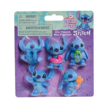 Imagem de Mini Bonecos de 4cm do Stitch Colecionáveis Disney 5 Peças Sunny - 003