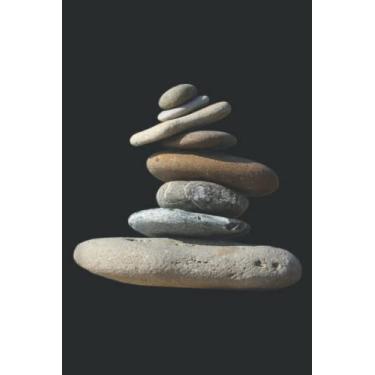 Imagem de Balanced Rocks Zen Centered Yoga Peace Meditation: Lined Journal & Diary for Writing & Notes for Girls and Women, Memo Diary Subject Notebooks Planner, 6"x9"
