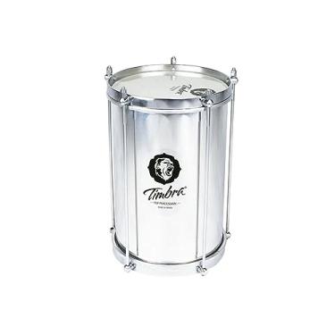 Imagem de Bacurinha de 8 Polegadas por 30 cm em Alumínio Polido com Aro Cromado e Pele Leitosa - 8203