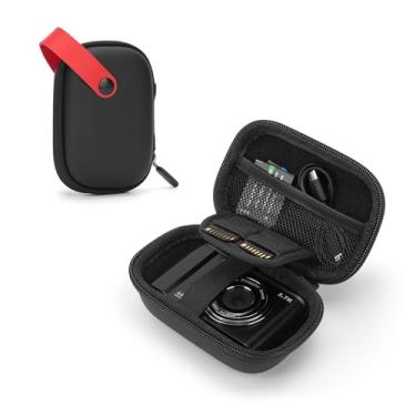 Imagem de Capa de câmera para câmera digital CAMKORY DC403 FHD 1080P/ KODAK PIXPRO FZ55/ FZ45/ STUOGYUM DC402-AF, bolsa de transporte de viagem para armazenamento de cartão SD