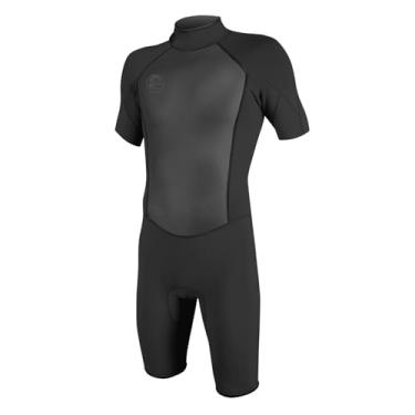 Imagem de Roupa de mergulho O'Neill masculina O'Riginal 2 mm zíper traseiro sem mangas, preto/preto, LT
