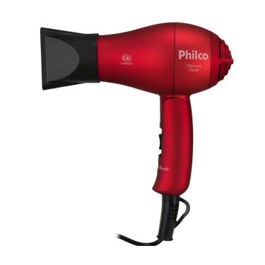 Imagem de Secador de Cabelos Portátil Philco Titanium Travel Dobrável 750W Bivolt