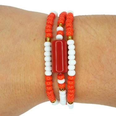 Imagem de Pulseira Guia de Proteção Maria Navalha - Balaio de Santo, 17 cm