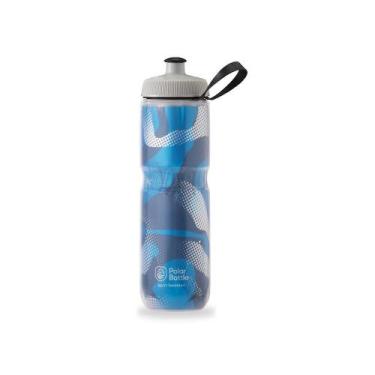 Imagem de Garrafa Isotérmica Polar Bottle Sport Contender Azul e Prata 710ml Car