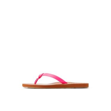 Imagem de Roxy Sandália rasteira feminina Luv Me Knot, Rosa choque, 38