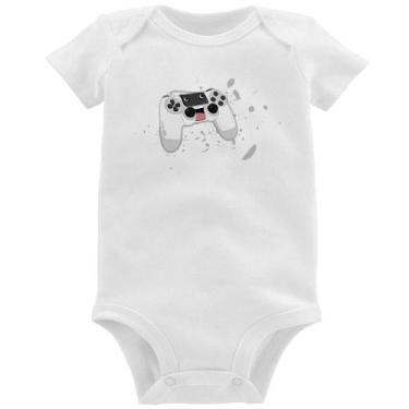 Imagem de Body Bebê Controle Carinha - Foca na Moda, Branco, GG