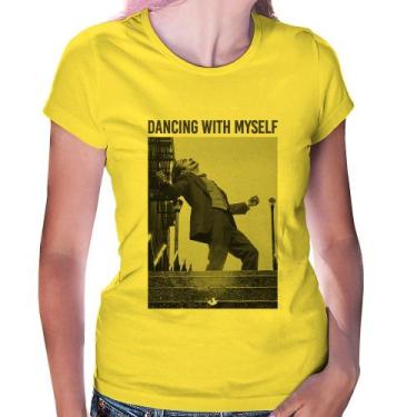 Imagem de Baby Look Dancing with myself - Foca na Moda, Amarelo, G