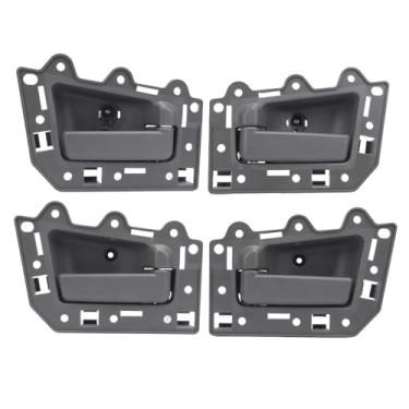 Imagem de 4 PCS Interior do Carro Inside As Portas Punheta Traseira Traseira Esquerda Esquerda Greia Confortável 1JV461J3AA Manças de Porta Interna para Carros (Com metal e parafusos)
