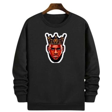 Imagem de Blusa Moletom Gola Basquete King James Lebron Basketball