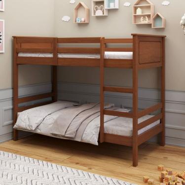 Imagem de Beliche De Solteiro Em Madeira Pinus e Mdf 22 Woodstore