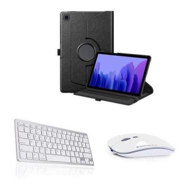 Imagem de Capa Com Teclado Mouse Bluetooth Para Tablet Galaxy Tab S8 B - Skin Za
