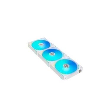Imagem de Kit com 3 Ventoinhas Lian Li UNI FAN AL V2, 120mm, RGB, Branco - UF-AL120V2-3W