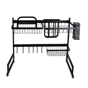 Imagem de Escorredor de Louças Black Suspenso 29x65x52cm Rio Home