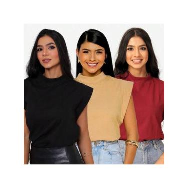 Imagem de KIT 3 Unidades Camiseta Muscle Tee Regata Ampla de Ombreira - Audax Br