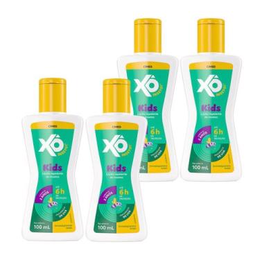 Imagem de Kit 4 und Xô Inseto Kids Loção 100ml - CIMED