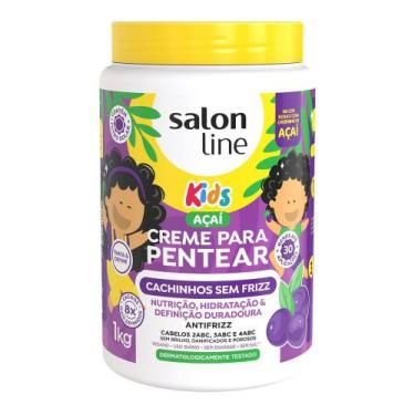 Imagem de Creme De Pentear Salon Line Kids Açai Cachinhos Sem Frizz
