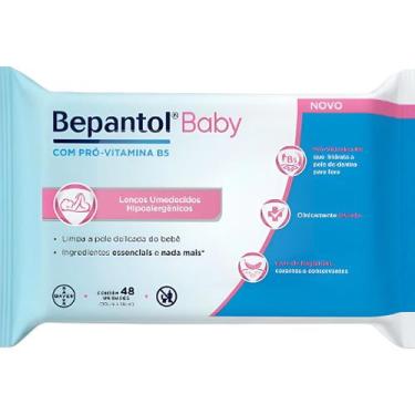 Imagem de Lenço Umedecido Bepantol Baby Hipoalergênico Kit Com 4 Un