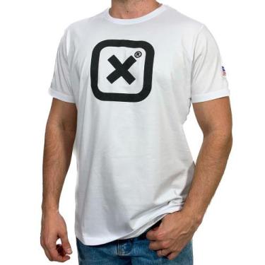 Imagem de Camiseta Estampada Branca Masculina Algodao Txc, Branco, G