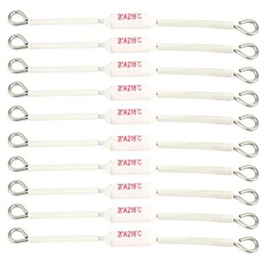 Imagem de Fusível Cerâmico 250V 20A Fusão Rápida Confiável para Uso Em Peças Industriais Com Bloco de Terminais (300MM 216°C)