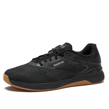 Imagem de Reebok Tênis masculino Nano X5, Cross Training e Tênis de corrida leve para homens, Preto/Cinza 5/Reebok Lee 3, 9 Women/7.5 Men