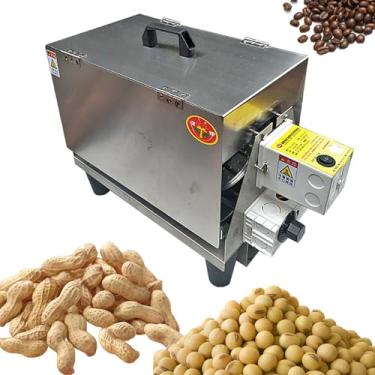 Imagem de Torradeira de café de 2200 W, 2500 g de nozes elétricas antiaderentes, amendoim, castanhas de caixu, torradeira de grãos de café, termostato controlável, sésamo, soja, amendoim, chá, várias nozes