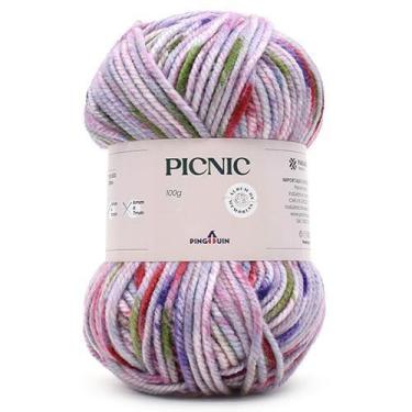 Imagem de Fio Picnic Pingouin 100g, 9204 SUCO DE UVA